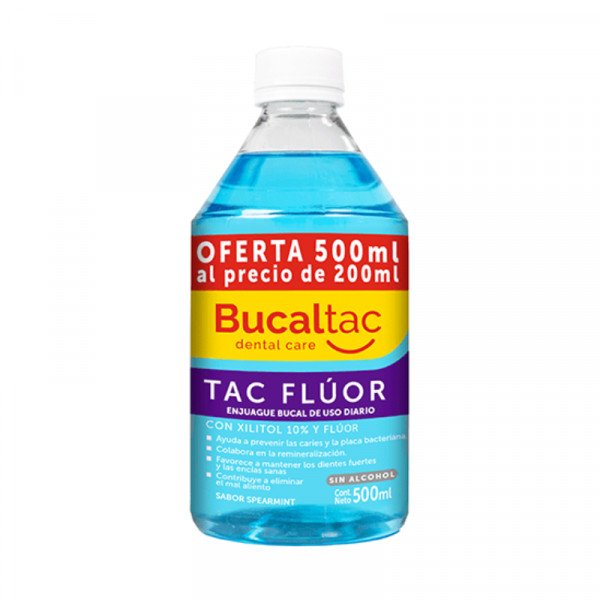 Bucal Tac Enjuague Fluor
